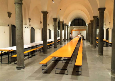 Tavole e panche per eventi